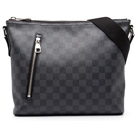 Louis Vuitton Black Damier Graphite Mick PM Nero