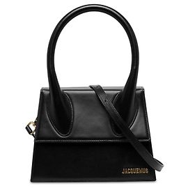 Jacquemus Black Smooth Calfskin Le Grand Chiquito Noir