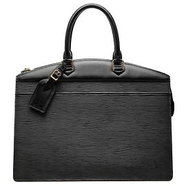 Louis Vuitton Black Epi Riviera Schwarz
