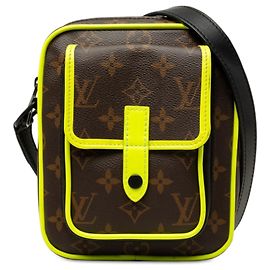 Louis Vuitton Brown Monogram Macassar Christopher Wearable Braun