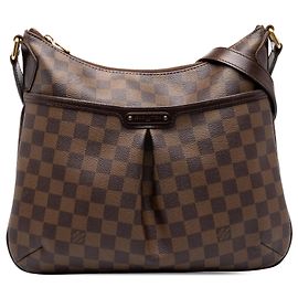 Louis Vuitton Brown Damier Ebene Bloomsbury PM Castaño