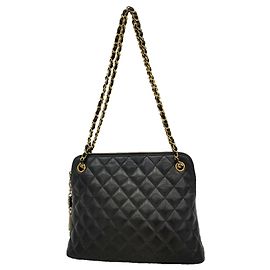 Borsa a tracolla Chanel Matelassé con catena Nero