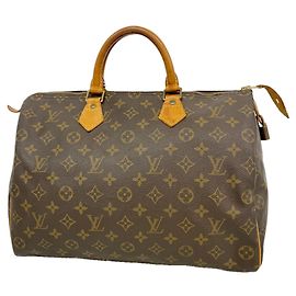 Bolsa Louis Vuitton Monogram Speedy 35 Marrom
