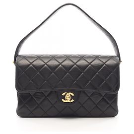 Borsa Chanel Matelassé Double-Faced Nero