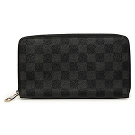 Carteira Longa Louis Vuitton Damier Graphite Preto Damier ebene