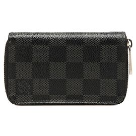 Carteira Longa Louis Vuitton Damier Graphite Preto Damier ebene