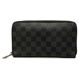 Carteira Longa Louis Vuitton Damier Graphite Preto Damier ebene