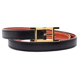 Hermès Cintura reversibile Hermes Api Nero