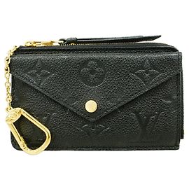 Louis Vuitton Monogram Empreinte Coin Case Negro