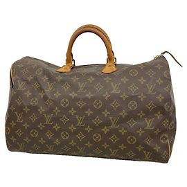 Bolsa Louis Vuitton Monogram Speedy 40 Marrom