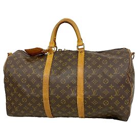 Bolso Boston Louis Vuitton Marrón Castaño