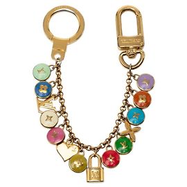 Louis Vuitton Monogram Portefeuille Pastille Keychain Multicolor Monograma
