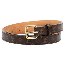 Cinturón Louis Vuitton Monogram Castaño Monograma