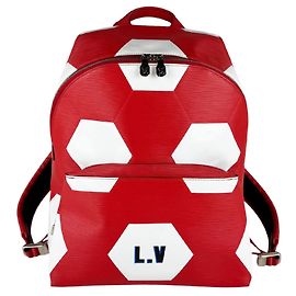 Louis Vuitton 2018 FIFA World Cup Backpack White Red