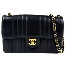 Borsa a tracolla in pelle Chanel Nero
