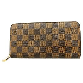Louis Vuitton Damier Zippy Wallet N60015 Damier ebène