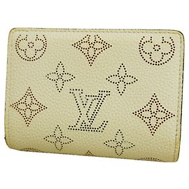 Louis Vuitton Mahina Portefeuille Wallet Rosa Blanco
