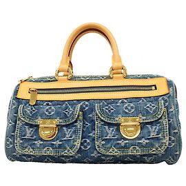 Bolsa Louis Vuitton Monogram Denim Neo Speedy Azul