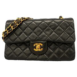 Borsa a tracolla Chanel Matelassé Nero