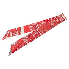Hermès Pañuelo Twilly ANIMAPOLIS Hermes Roja