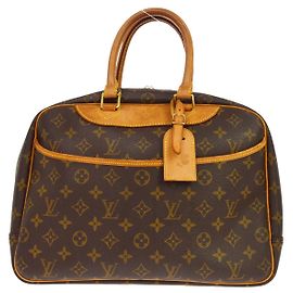 Louis Vuitton Deauville Monogram Canvas 34 Marrone
