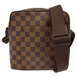 Louis Vuitton Olav Damier Ebene PM Marrom