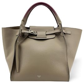 Céline Celine Big Grained Calfskin Small Beige