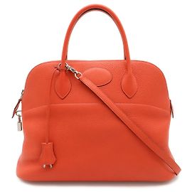 Hermès Bolide 35 Bolso de mano 2-Way Roja