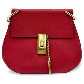 Chloé Chloe Drew Leather Small Rot