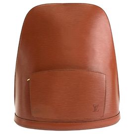 Mochila Louis Vuitton Epi Gobelin Marrom