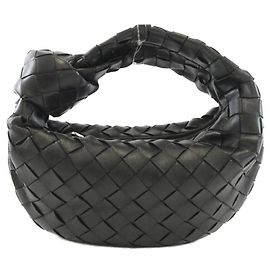 Borsa a tracolla Bottega Veneta in agnello Nero