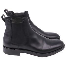 Bottines Chelsea Tod's en cuir noir Noir