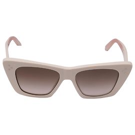 Céline Celine Cat-Eye Sunglasses in Ivory Acetate White Cream