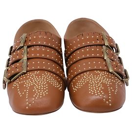Bailarinas Chloé Susanna en piel marrón Castaño