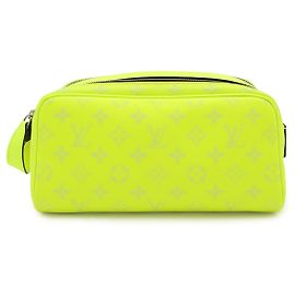Louis Vuitton Taigarama Dopp Kit Yellow