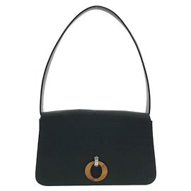 Sac à épaule Christian Dior Dior Canvas Noir