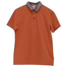 Giorgio Armani Polo Armani Collezioni em algodão laranja Laranja