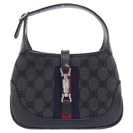 Borsa a tracolla Balenciaga in pelle e tela Nero