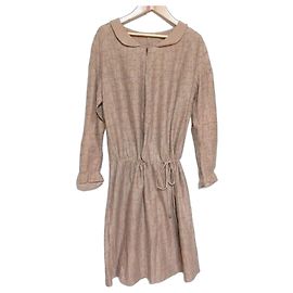 Autre Marque Robe brodée CUBE mina perhonen Beige