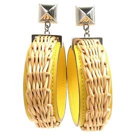 Hermès Brincos Hermes HERMES Medor Picnic GM Outro Amarelo