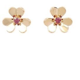 Orecchini Van Cleef & Arpels Frivole Mini Stud Earrings Altro