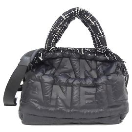 Borsa Chanel 91937 in nero e bianco Nero Bianco