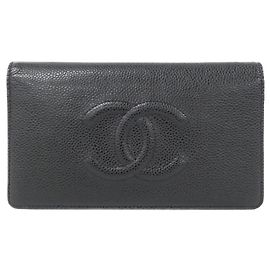 Chanel Timeless CC Line 48651 Langbeutel Schwarz