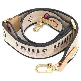 Louis Vuitton Shoulder Strap M26926 Black Cream