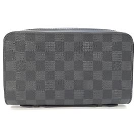 Louis Vuitton Damier Graphite Zippy XL Geldbörse Damier ebene