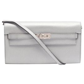 Hermès Borsa a tracolla Hermes Kelly To Go Argent Argento
