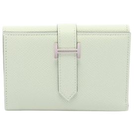 Hermès Portafoglio tri-fold Hermes Bearn Combination Verso Verde