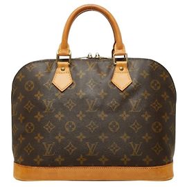 Louis Vuitton Monogram Alma PM Handtasche Braun Monogramm