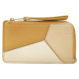 Monedero Loewe Anagram Puzzle Beige