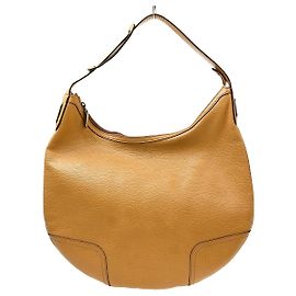 Gucci Princy Hobo Leather Medium Marrone